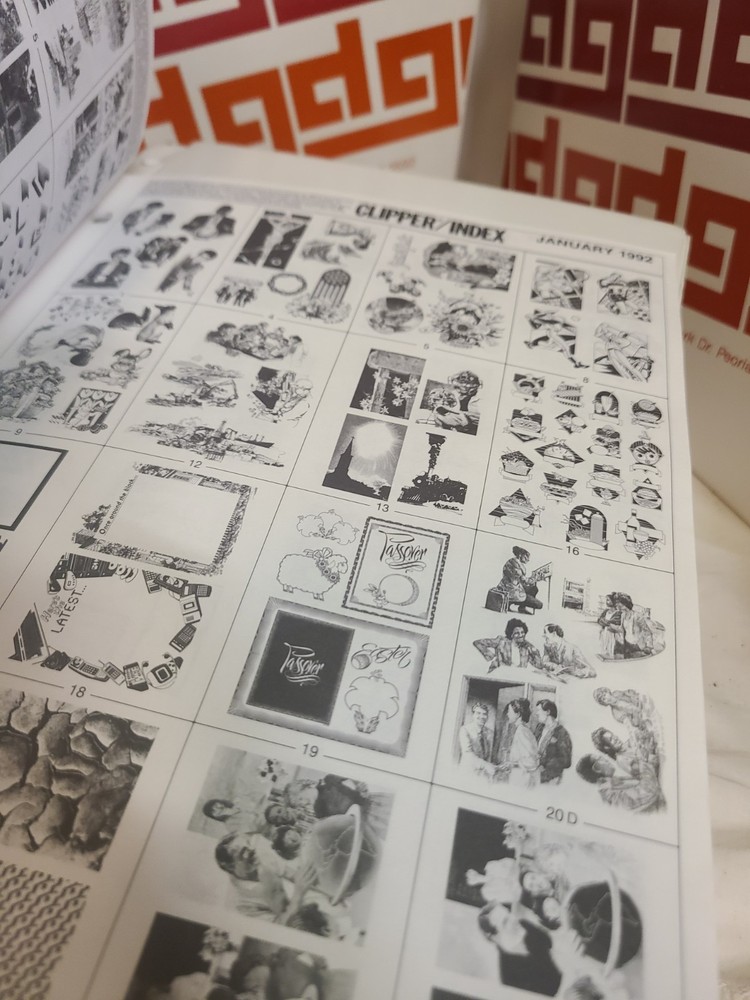 Dynamic Graphics Designer's Electronic Clipper over 150 Disks