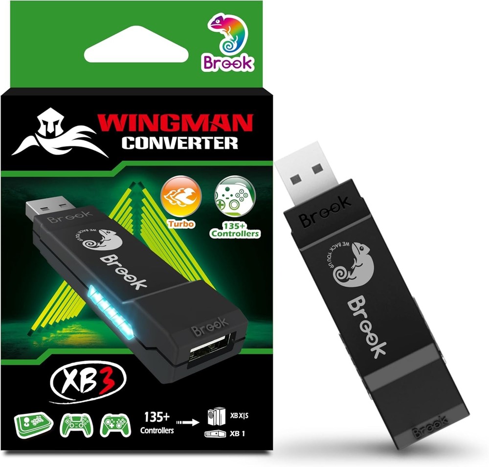 Brook Wingman XB3 Wireless Controller Adapter for Xbox Series X/S, Xbox One, PC