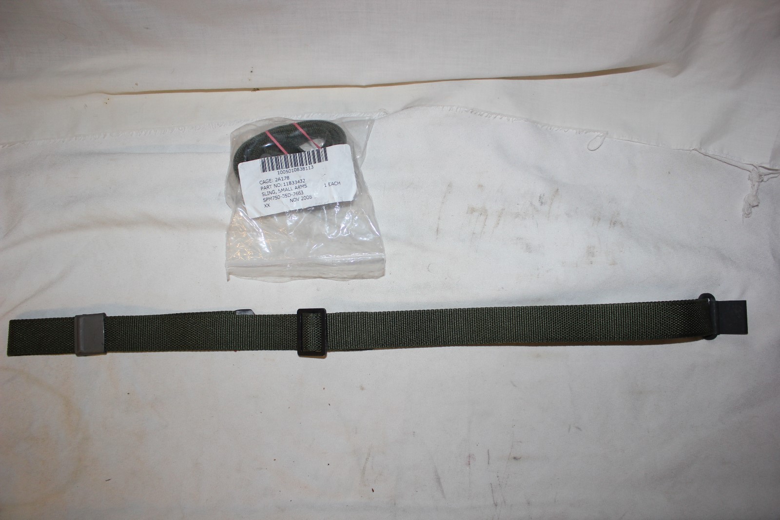 US Military Issue Post Vietnam Era Two Point Rifle Sling Nylon Rifle Sling