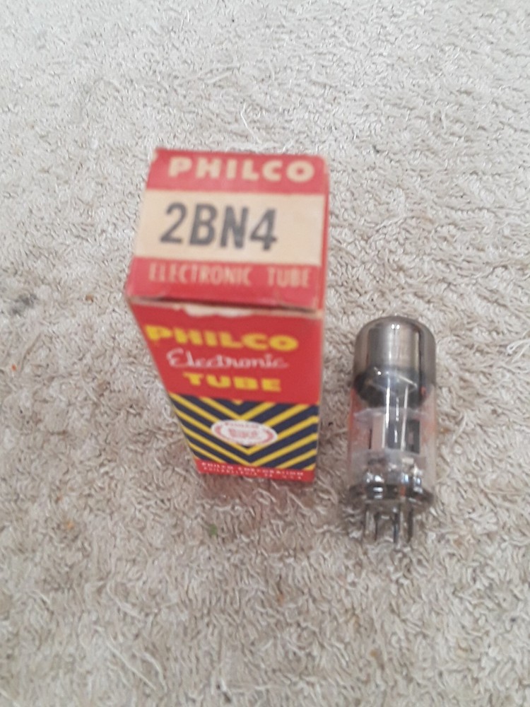 NOS Philco 2BN4 Vacuum tube