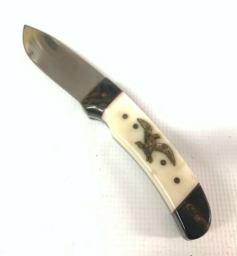 8.5" Straight Knife with Eagle on the handle