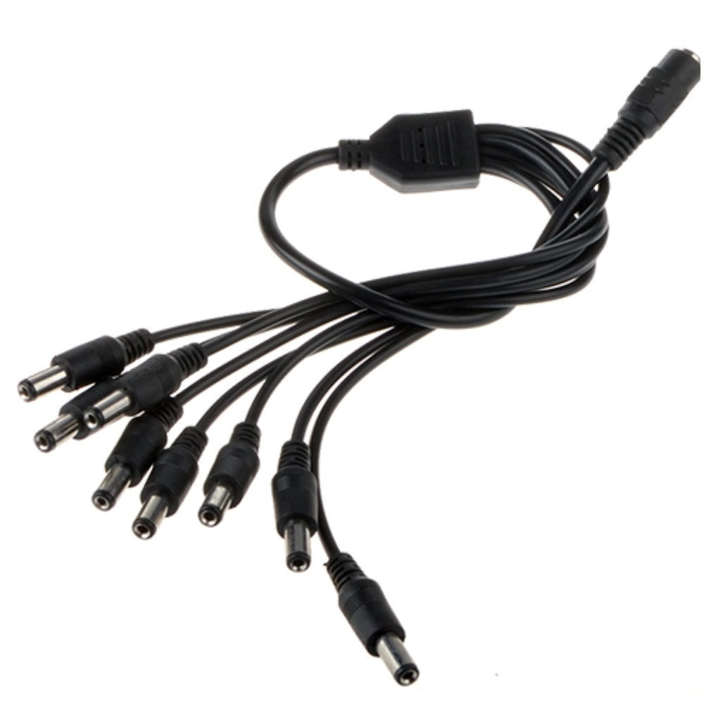 ( 1 to 8 ) Power Splitter Adapter Cable for CCTV Surveillance Security Camera