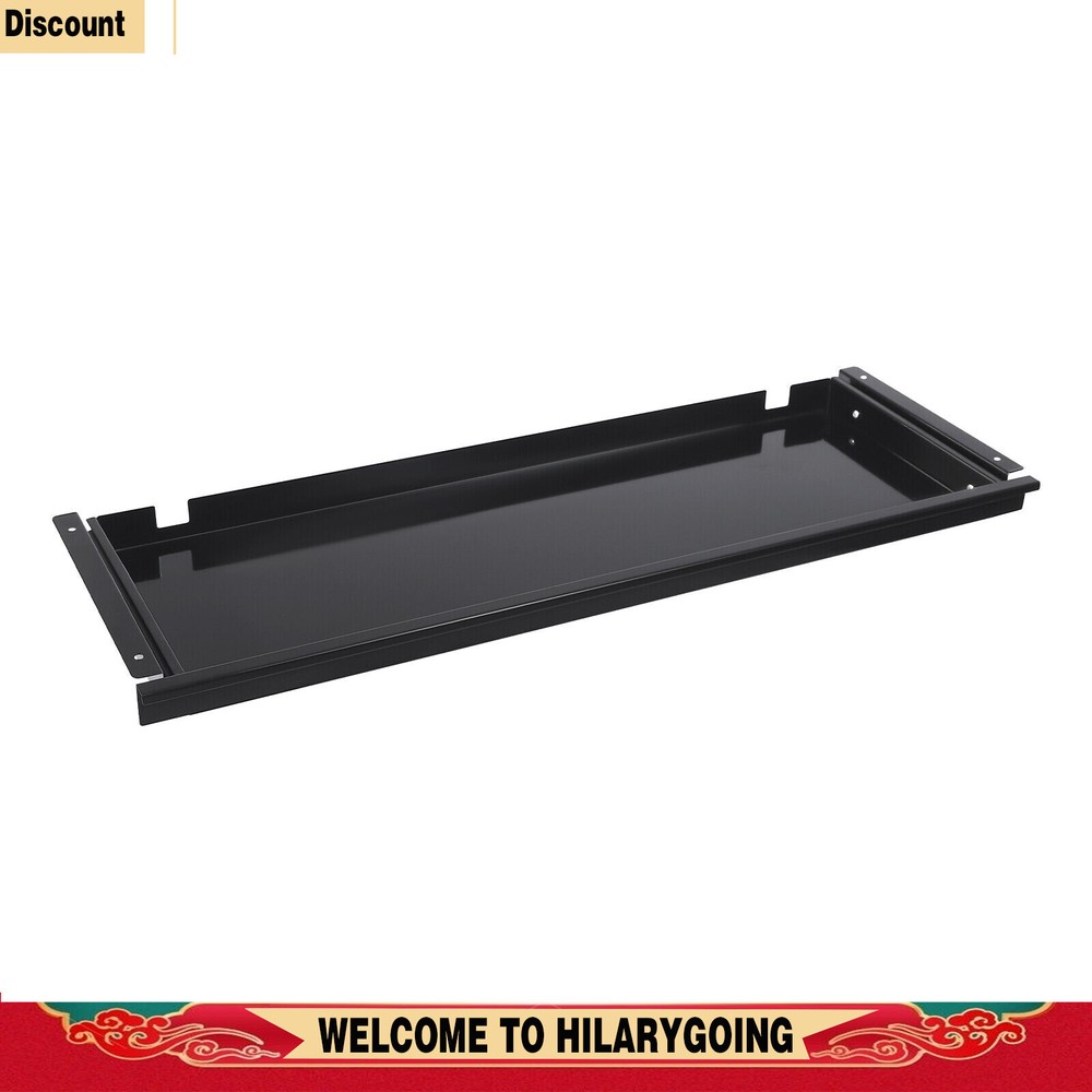 Slide Out Under Desk Keyboard Tray Pull Out Keyboard Drawer Shelf Space Saver