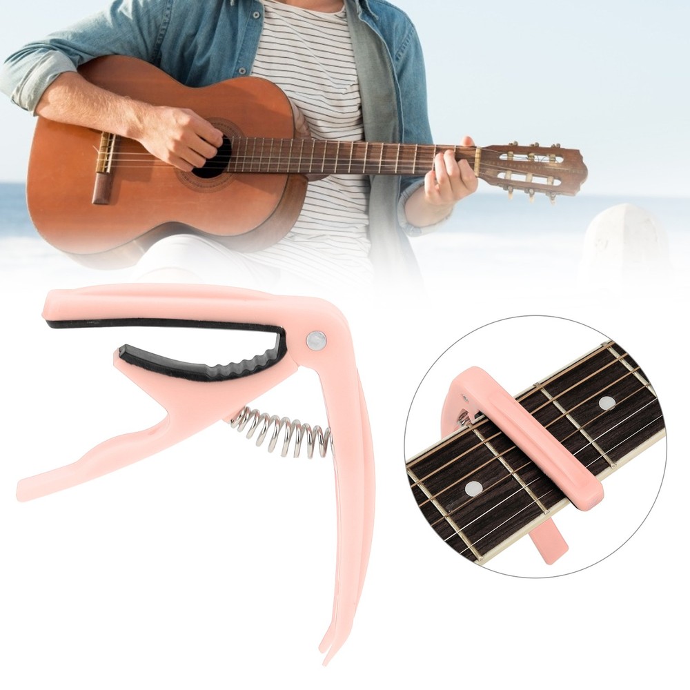 Guitar Capo Clamping ABS Shell Stringed Instrument Playing Tuning Accessories