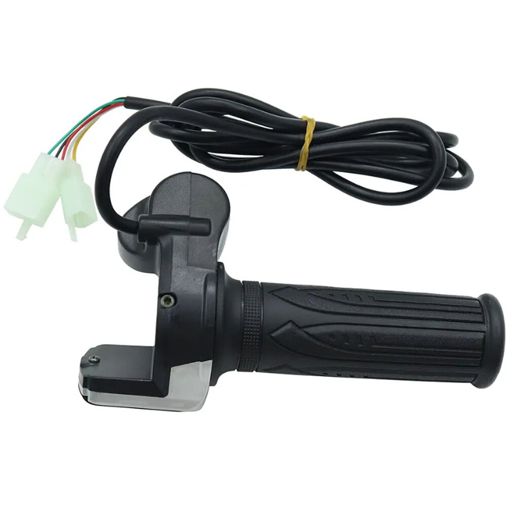 1PC 48V Ebike Throttle 6 Wires Throttle Automatic Cruise High-Speed Function