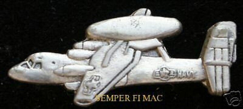 AUTHENTIC E2 HAWKEYE SUPER FUDD E-2 US NAVY HAT PIN WOW