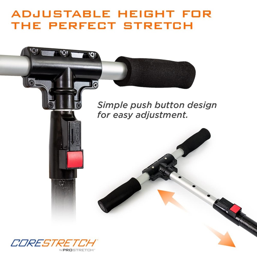 CoreStretch, Adjustable Upper and Lower Back Stretcher, Physical Therapy Tool...