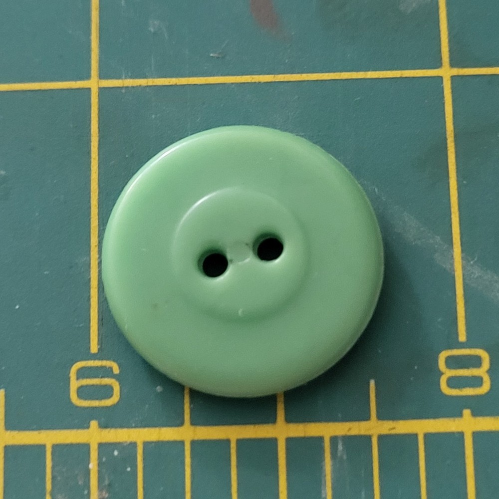 Colt # 4 button bright green confirmed pattern 3/4" excellent condition The Owl