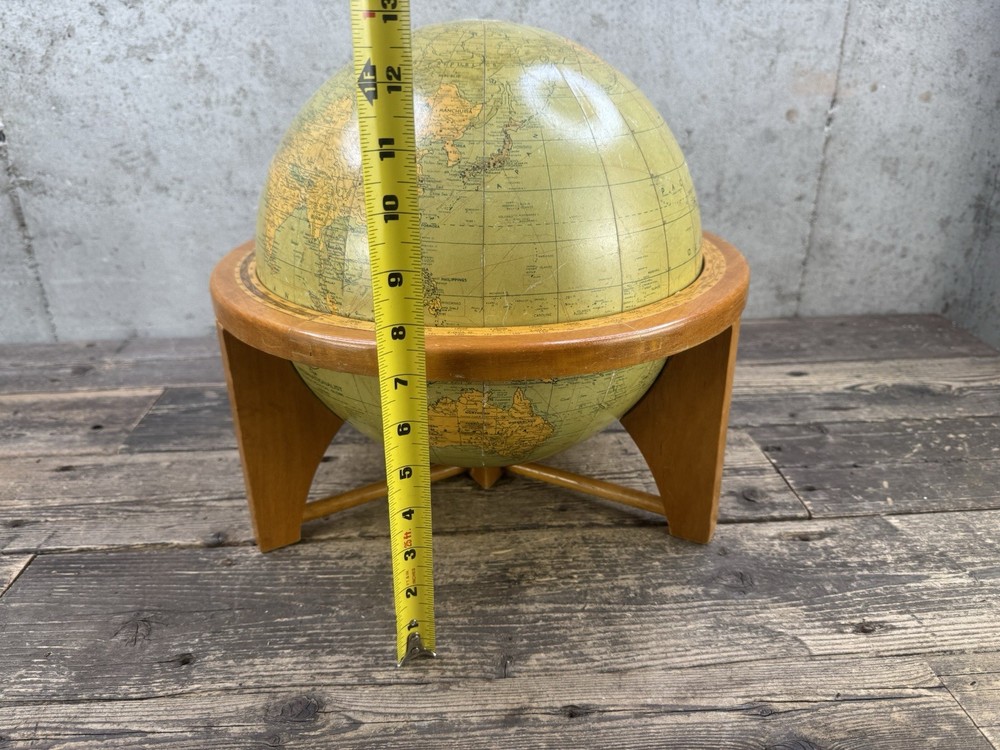Vintage Weber Costello Globe With Base