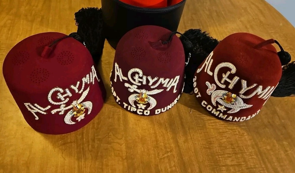 Al Chymia Hat Lot Masons