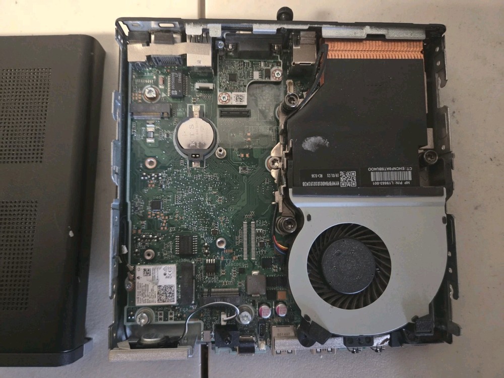 Hp 800 G4 65w Mini Barebones No Cpu/ram Hdd Caddy Grade B