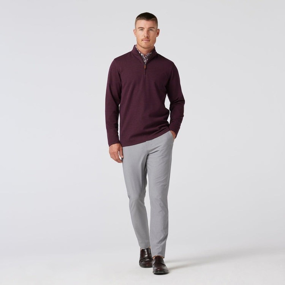 Mizzen+Main Men's KPI Quarter Zip pullover