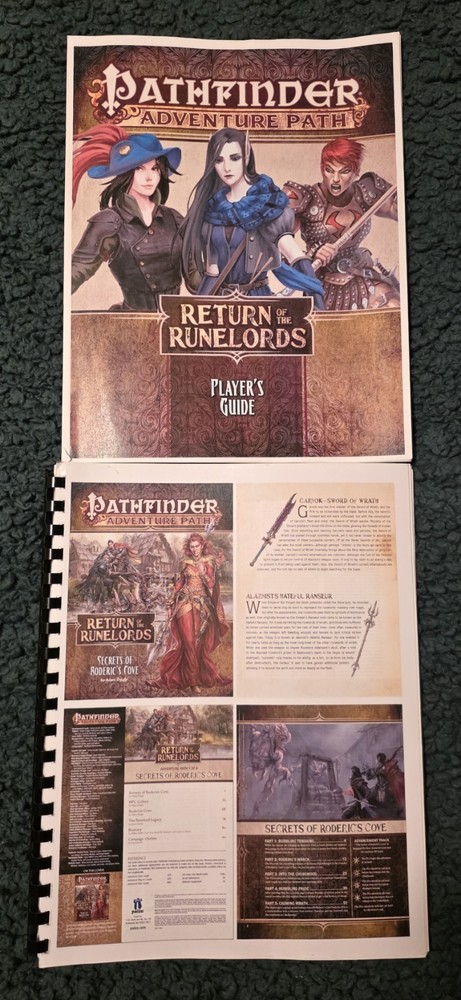 Pathfinder 1e Adventure Paths Lot