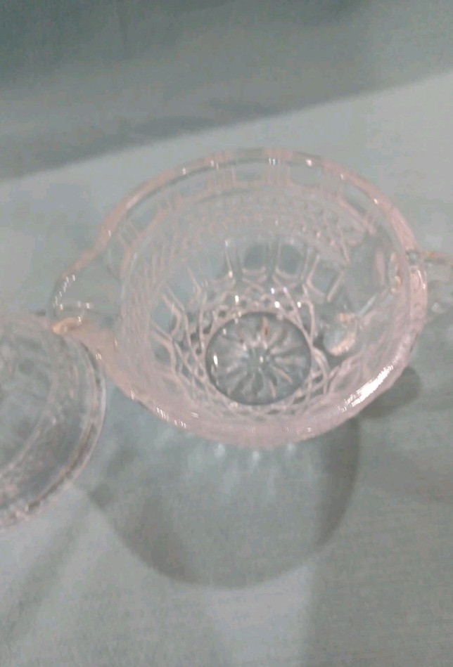 Crystal Large Cream and Sugar Set Gorgeous