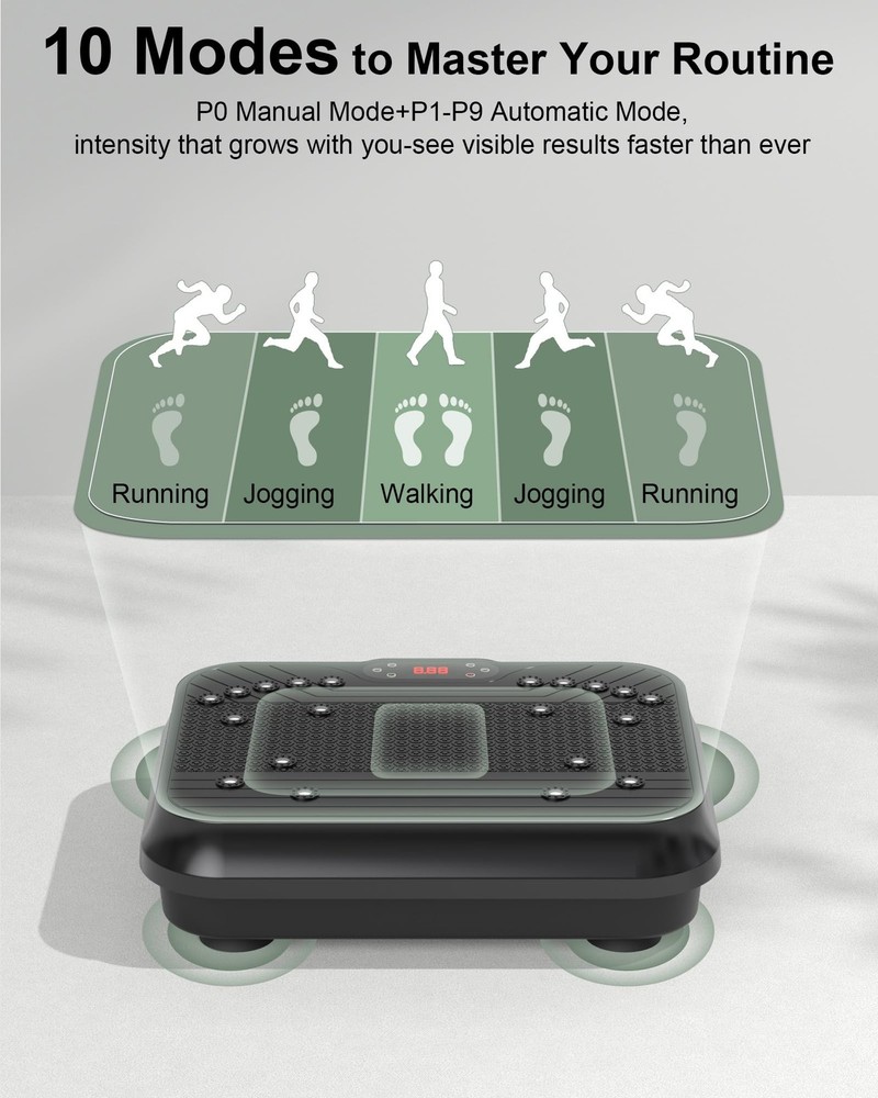 Vibration Plate Exercise Machine, Shake Plate, Vibration Plate for Lymphatic ...