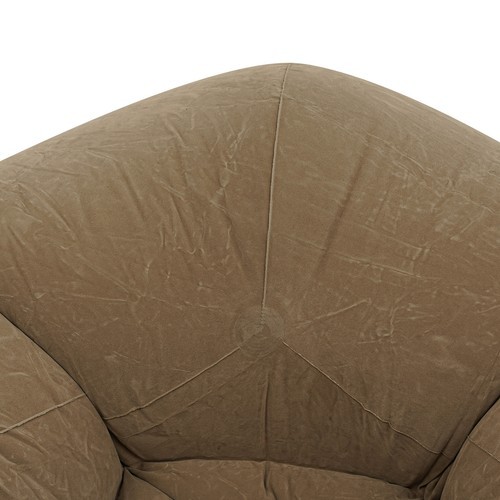 6pcs Inflatable Chairs Inflatable Sofa Portable Inflatable Couch Coffee Color