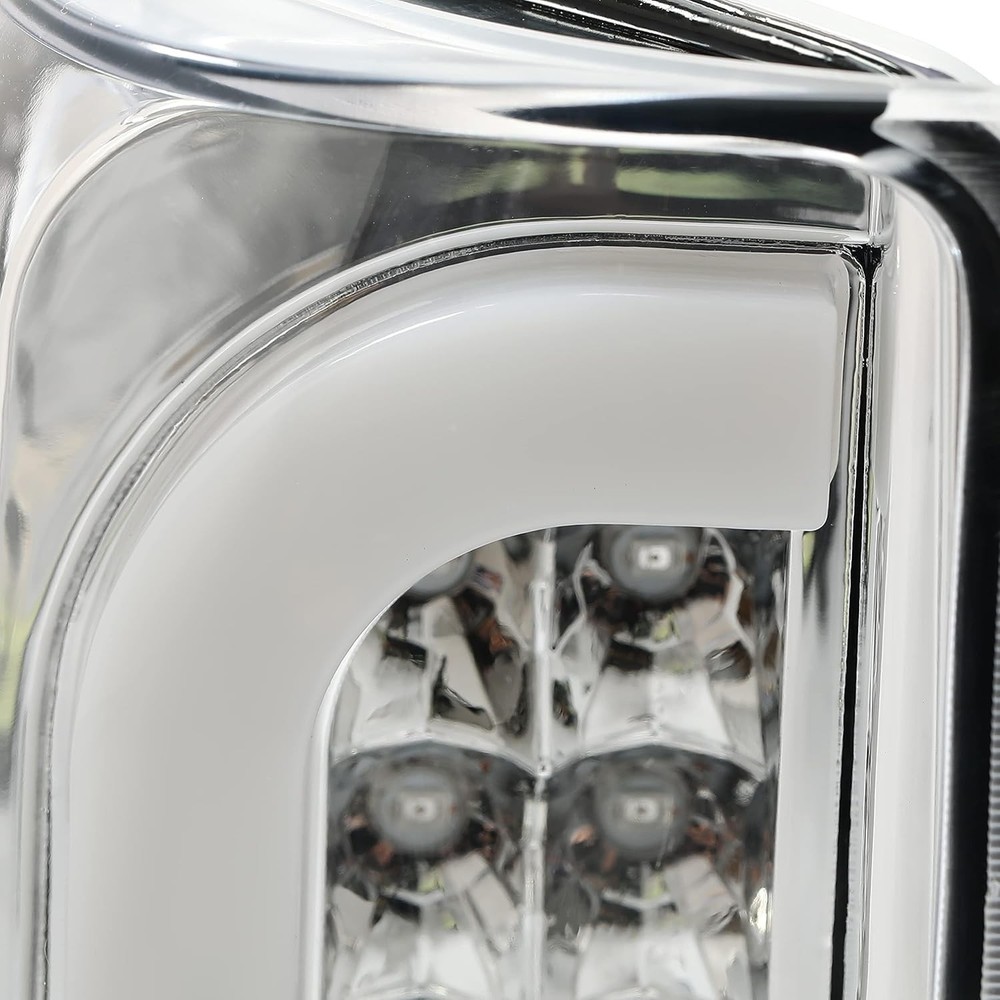 KUAFU LED Tail Light Assembly Compatible with 1990-1997 Ford
