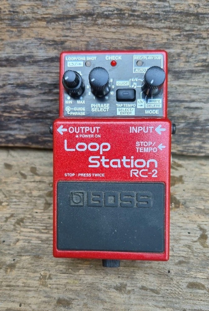 Boss,RC-2, Loop Station. Guitar, Effect Pedal