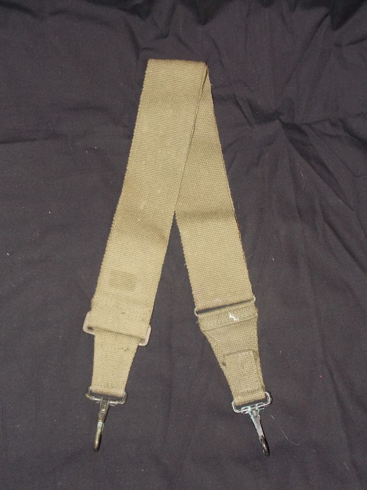 1950s Korean War/ Vietnam Era Military General Purpose/ GP Cotton Carry Strap
