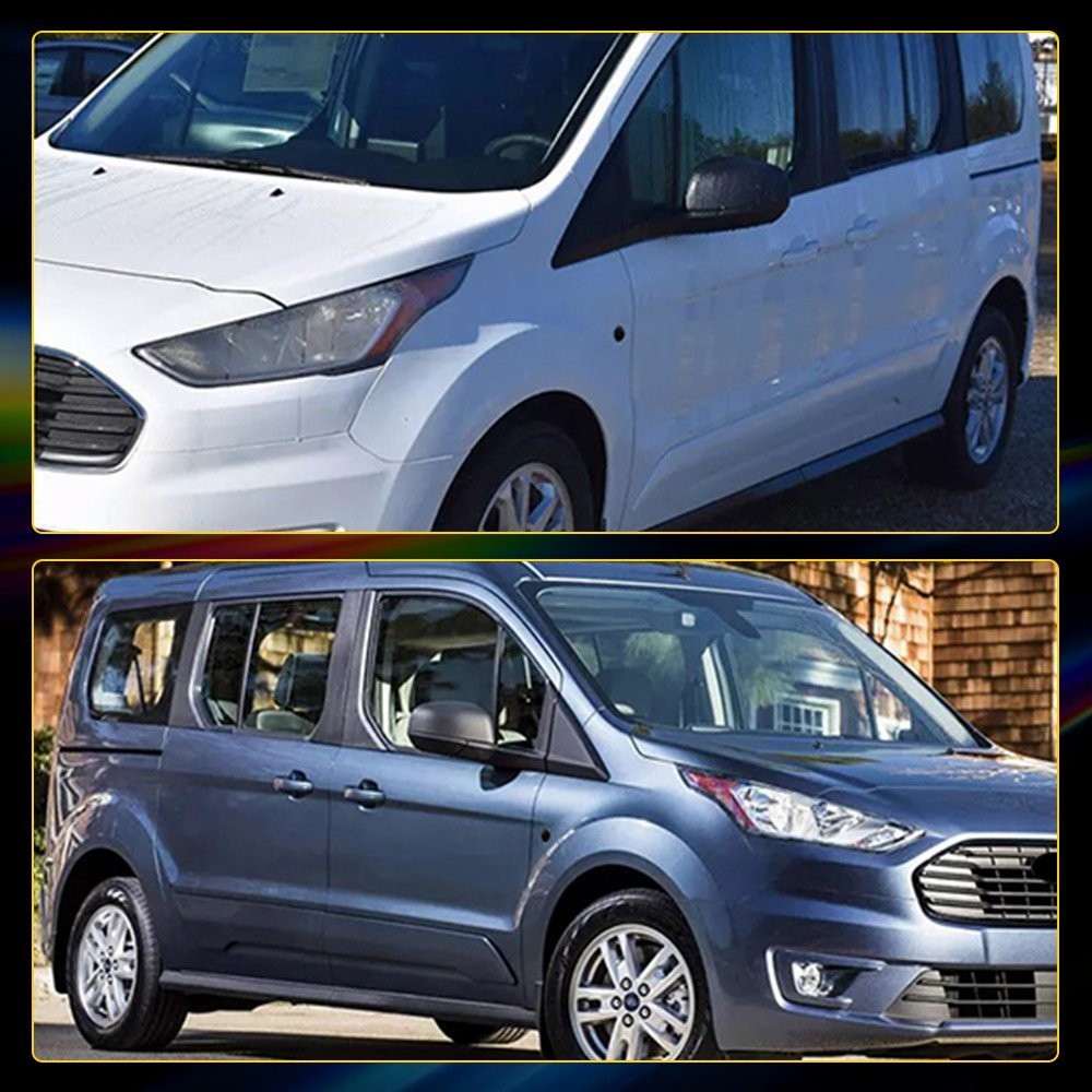 For 2010-2021 Ford Transit Connect Smoked Lens Side Marker Signal Light Housings