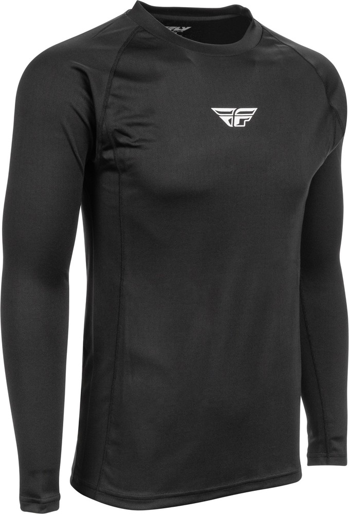 FLY Racing Lightweight Base Layer Top Black SM