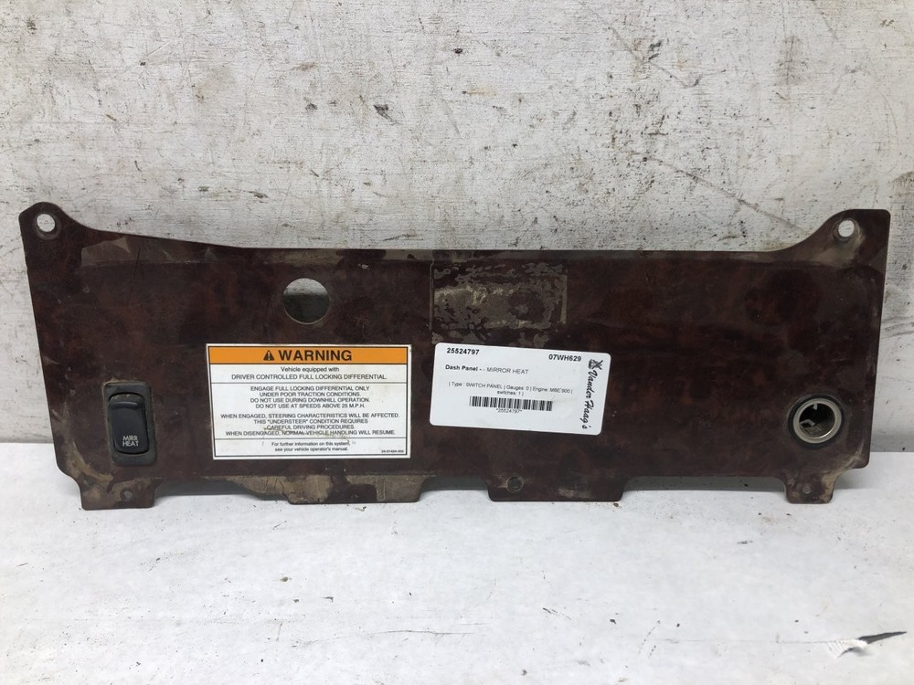 Freightliner M2 106 SWITCH Dash Panel - Used | P/N NA