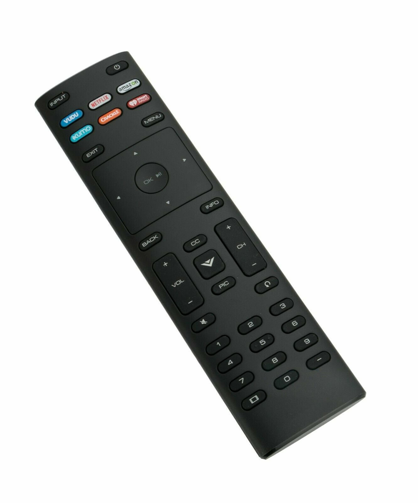 New XRT136 for Vizio Smart TV Remote Control w Vudu Amazon iheart Netflix 6 Keys