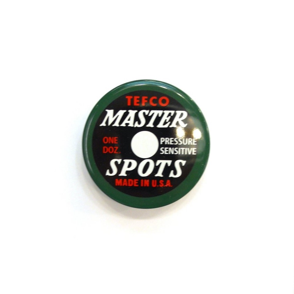 Master Spots - 1 Dozen, Replacement spots for Pool Table