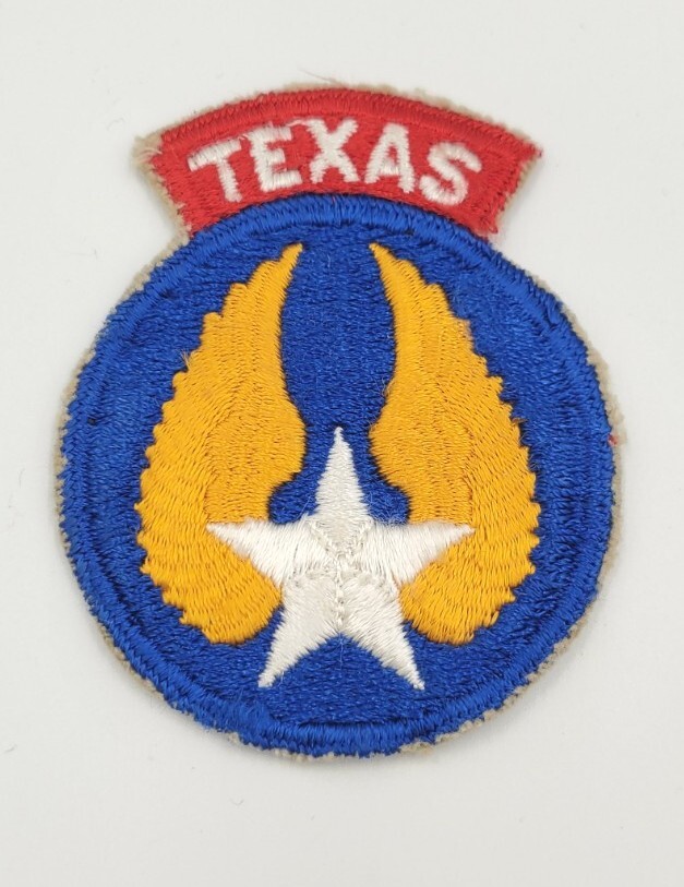 A U S Air Force C A P Texas Cut Edge Snow Back Patch