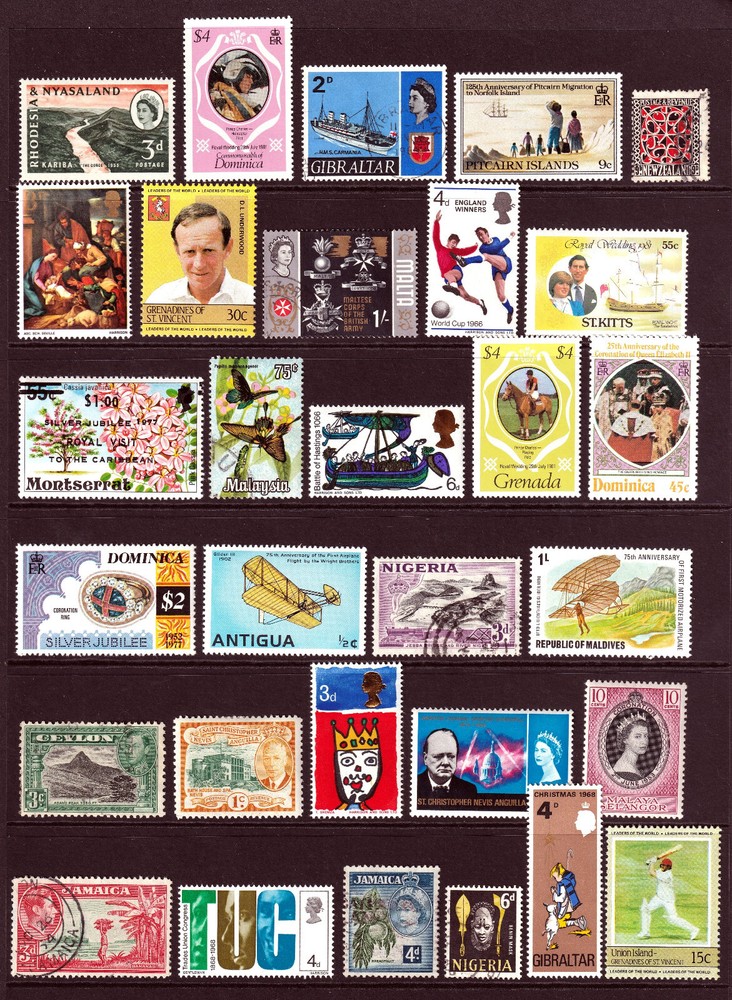 British Commonwealth mounted mint and used selection 21