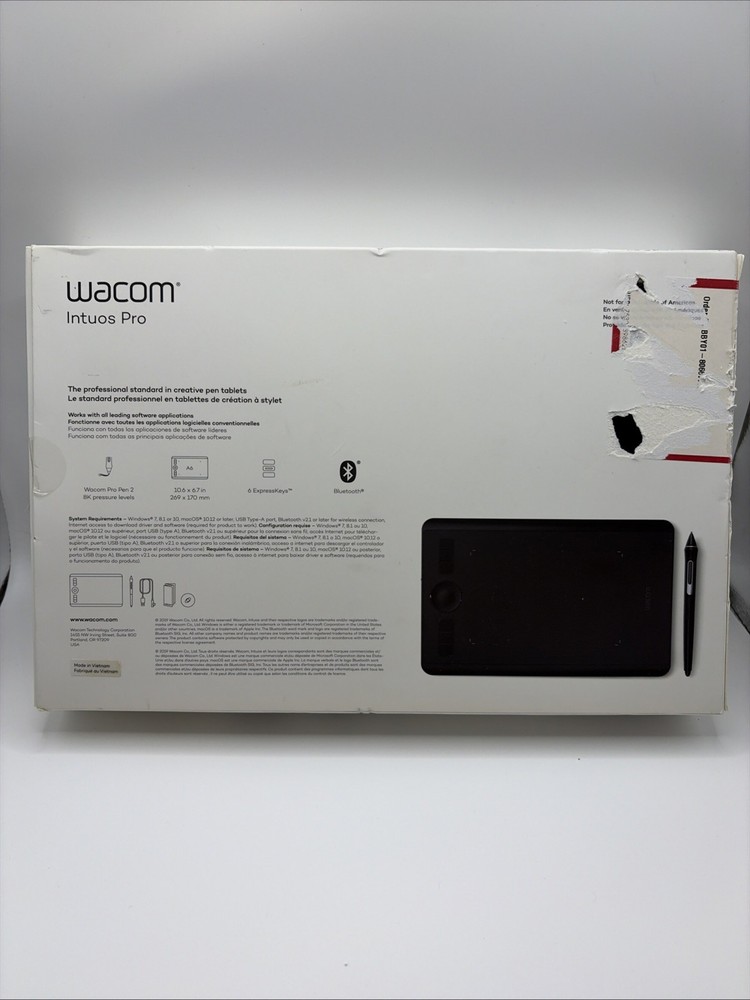 WACOM INTUOS PRO (Tablet Only)