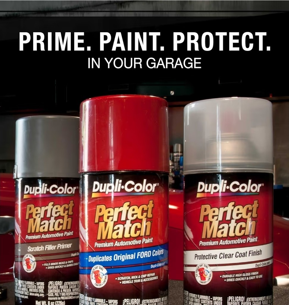 Dupli Color Perfect Match Automotive Spray Paint Ford Magnetic J7 8 Oz