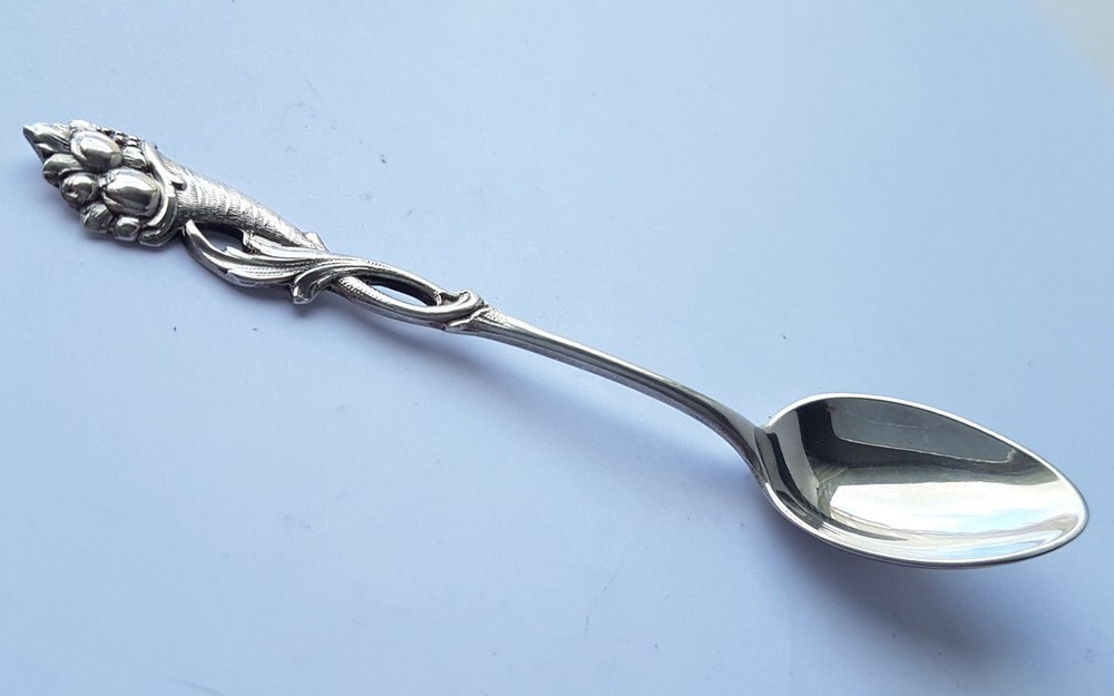 Spoon, KOCH & BERGFELD, Cornucopia, 800 Silver, around 1950 M717