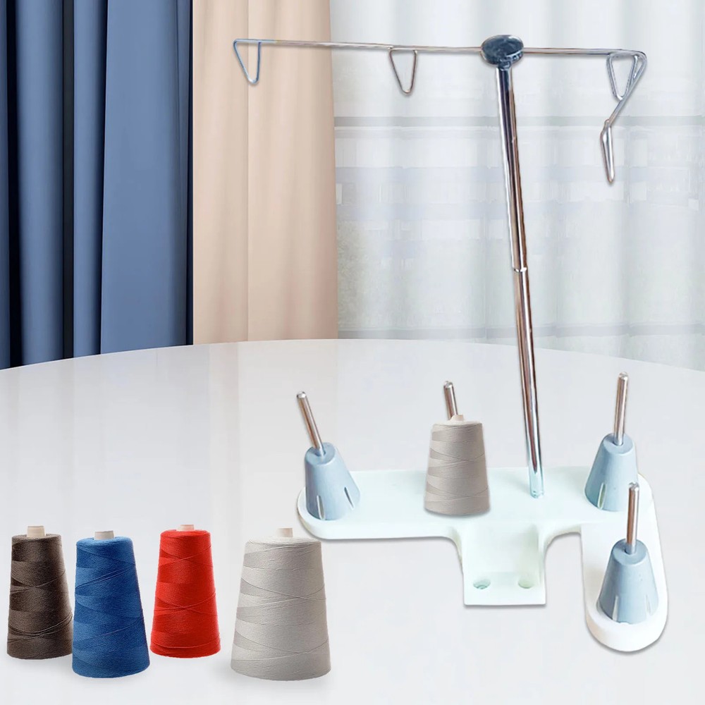 Thread Spool Holder Thread Stand with 4 Cones Simple to Use