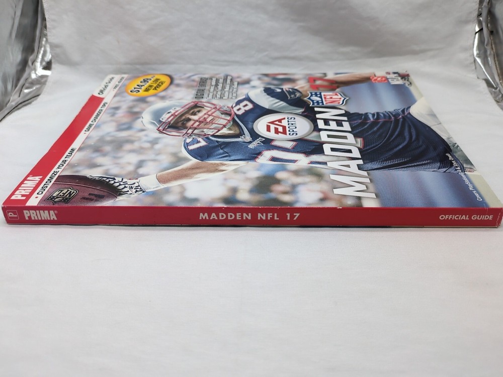 Madden NFL 17 Prima Official Strategy Guide Book