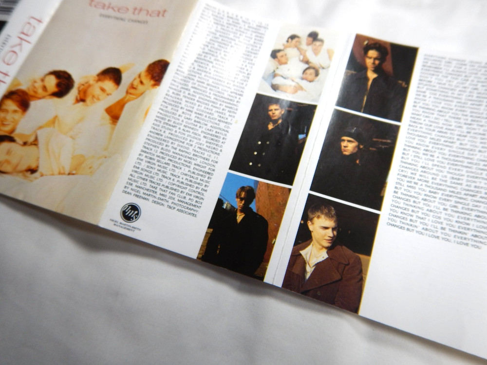 TAKE THAT - EVERYTHING CHANGES - CASSETTE