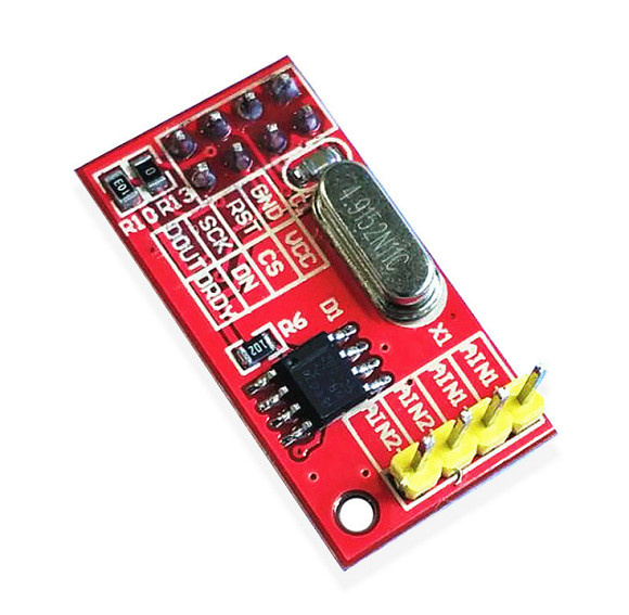 AD7705 Dual 16 bit ADC Data Acquisition Module Input Gain SPI Interface TM7705