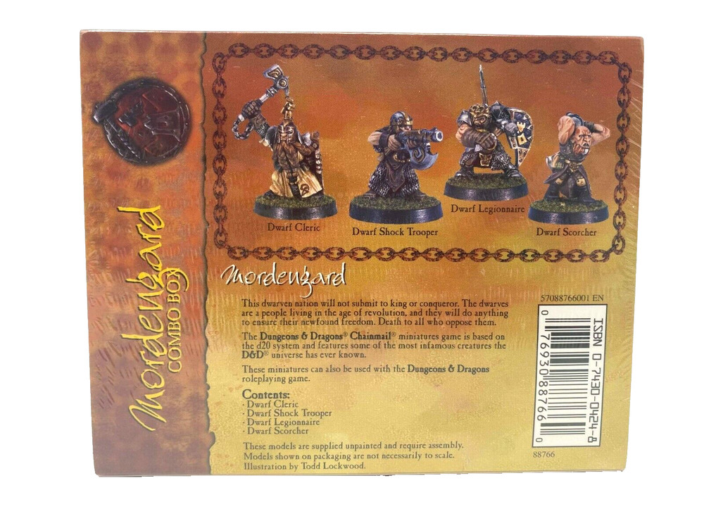 D&D Minis Dungeons and Dragons Chainmail: Mordengard Combo Box