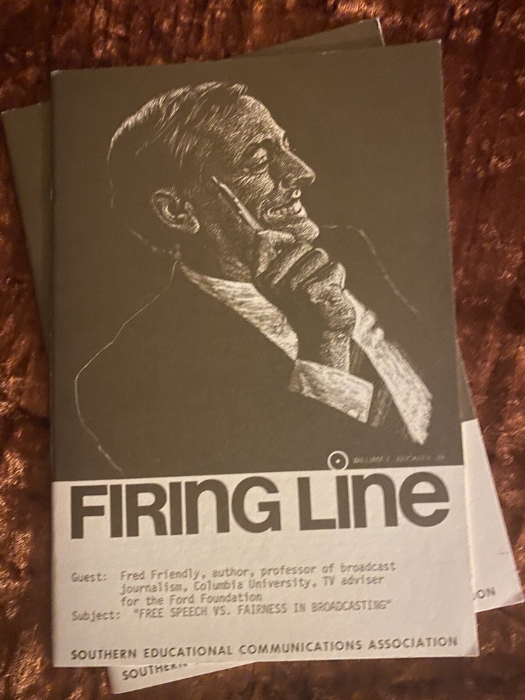 FIRING LINE Playbook Script Transcript 11 Booklets - Mint Condition 1970s