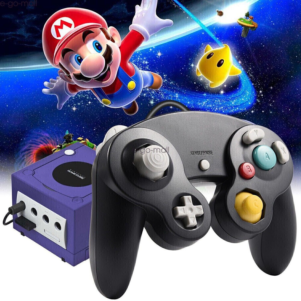 2 Pack Wired Gamecube Controller for Switch Wii U PC(need adapter) GameCube