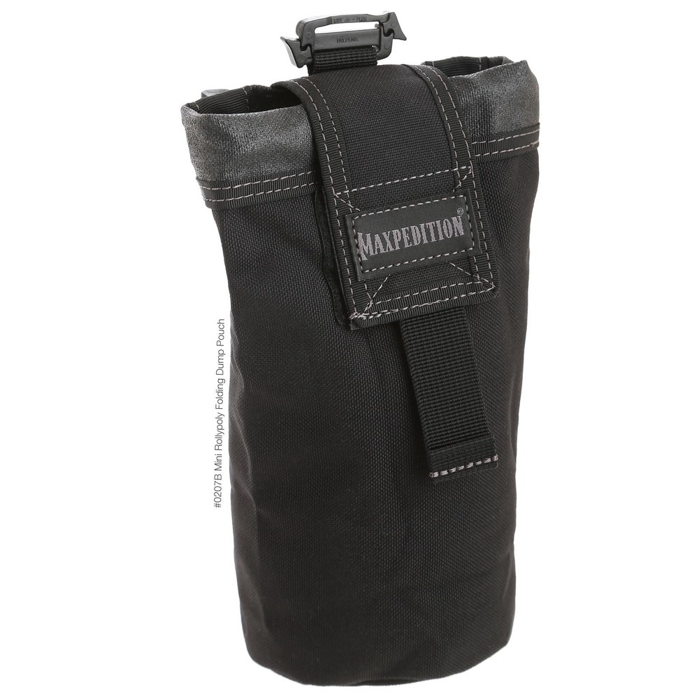 Maxpedition Mini Rollypoly Folding Dump Pouch Black