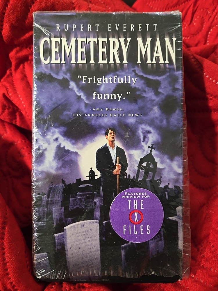 CEMETERY MAN (VHS 1996) Rupert Everett - RARE OOP EXCELLENT CONDITION