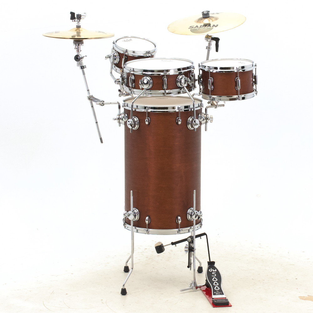 TreeHouse Custom Drums 4-piece Plied Maple Cocktail Kit w/DW Bits