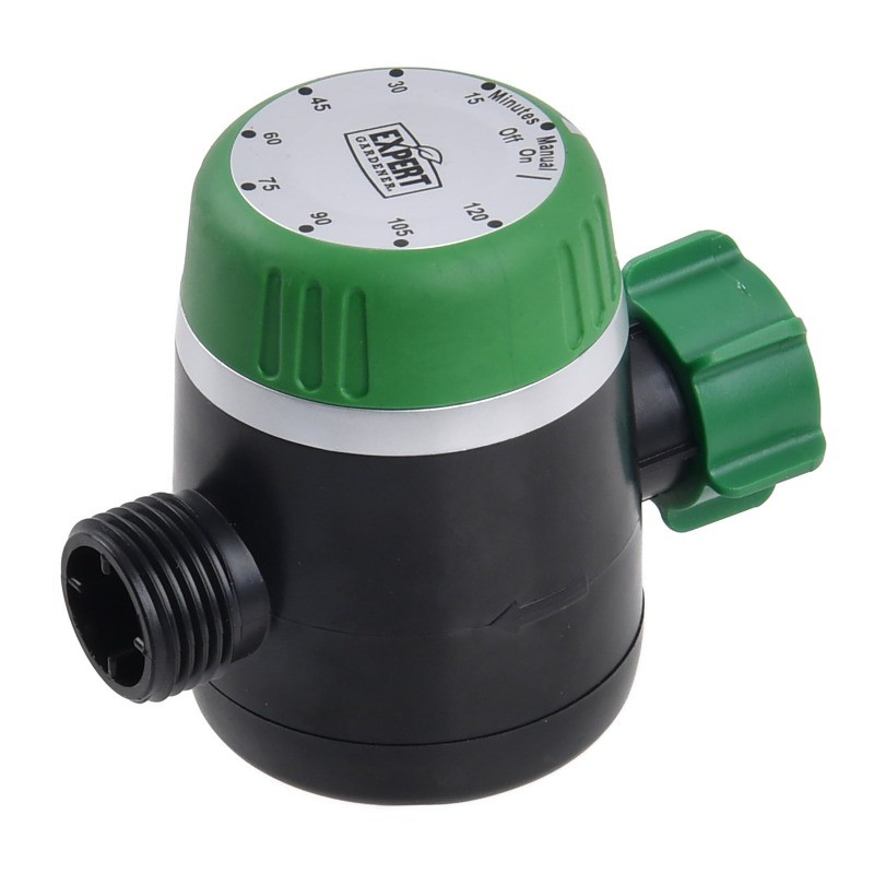 Outdoor Dial Faucet Mechanical Watering Controller Timing Window Easy Operation
