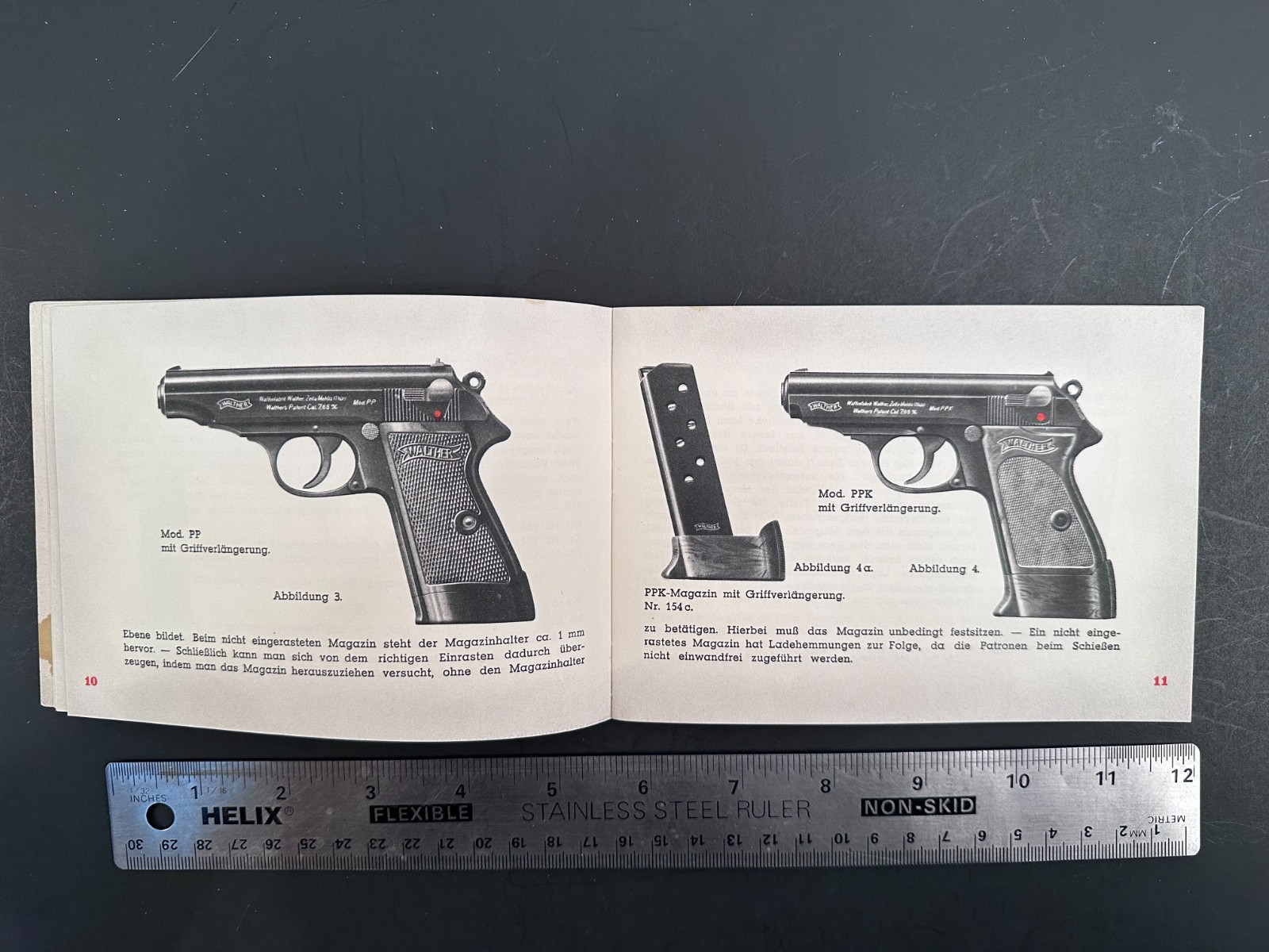Walther PP & PPK Manual Original Dated 1939 German Language Very Fine!
