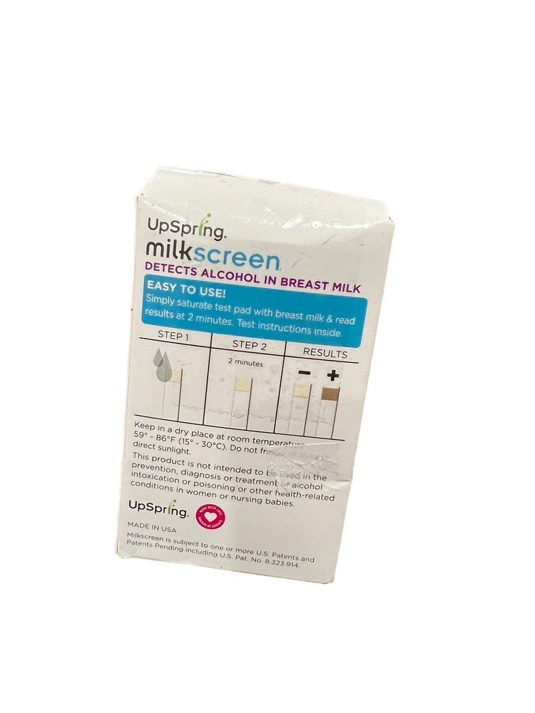 Milk screen For Breastfeeding, NIB 20 Test Strips