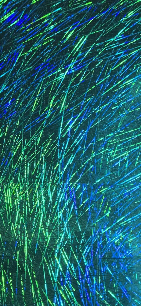 Holographic Teal Light Ray Sign Plotter Cutter Vinyl Roll