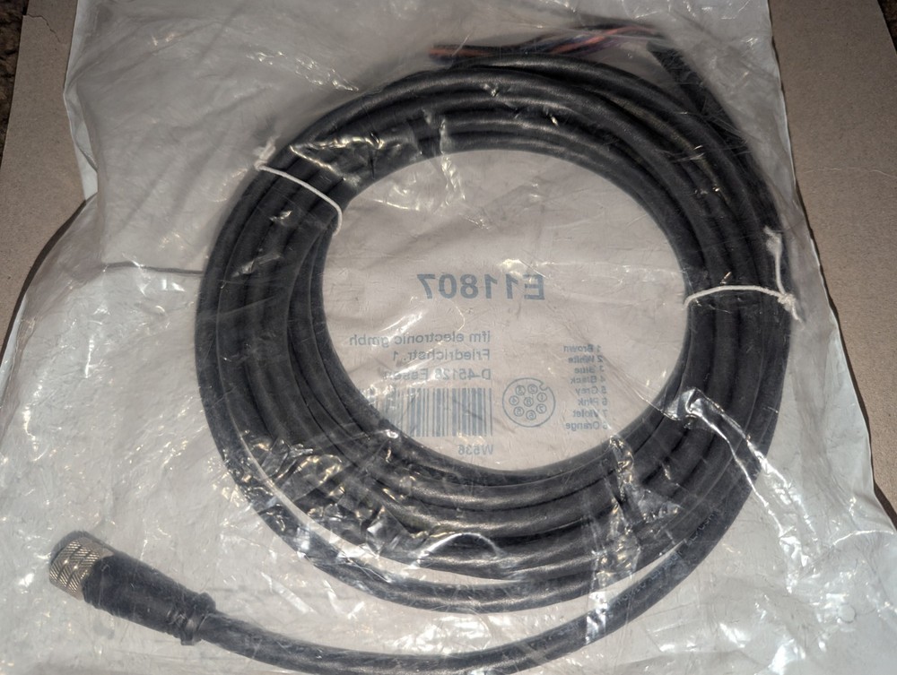 NEW GENUINE IFM ELECTRONIC GMBH E11807 CORDSET