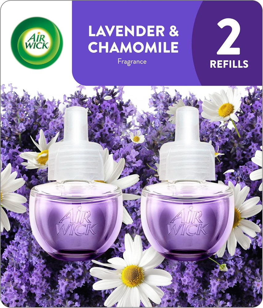 Air Wick Lavender Chamomile Plug In Refill 2ct Essential Oils