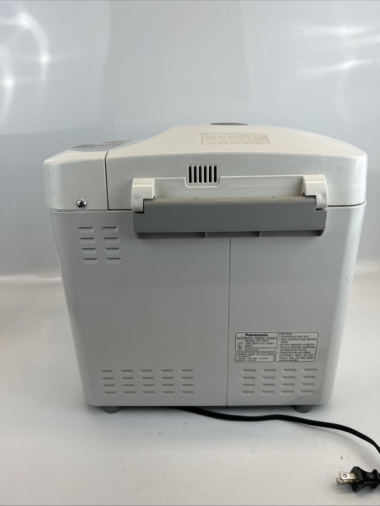 Panasonic SD-200 Automatic Bread Maker Machine White Tested Working